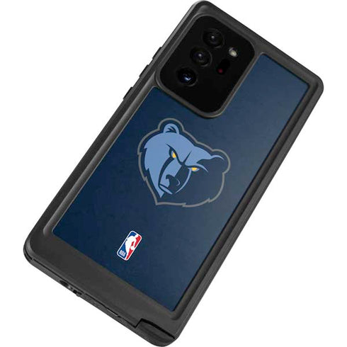 NBA Memphis Grizzlies Distressed Galaxy Note20 Ultra 5G Waterproof Case